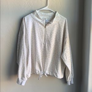 Cheetah Print Zip-Up